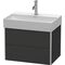 Duravit WTU COMPACT XSQUARE 397x584x390mm graphit supermatt