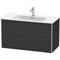 Duravit Waschtischunterbau XSQUARE 560x1010x478mm graphit supermatt