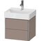 Duravit WTU COMPACT XSQUARE 397x484x390mm basalt matt