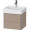 Duravit WTU COMPACT XSQUARE 397x484x390mm leinen