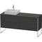 Duravit Waschtischunterbau XSQUARE 778x1600x548mm Be li graphit supermatt