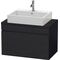 Duravit Konsolenunterschrank DURASTYLE 512x800x478mm eiche schwarz