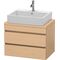 Duravit Konsolenunterschrank DURASTYLE 512x700x478mm eiche natur