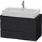 Duravit Konsolenunterschrank DURASTYLE 512x900x478mm eiche schwarz