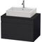 Duravit Konsolenunterschrank DURASTYLE 512x800x548mm eiche schwarz