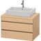Duravit Konsolenunterschrank DURASTYLE 512x800x548mm eiche natur