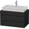 Duravit Konsolenunterschrank DURASTYLE 512x900x548mm eiche schwarz