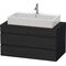 Duravit Konsolenunterschrank DURASTYLE 512x1000x548mm eiche schwarz