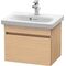 Duravit WT-Unterbau DURASTYLE COMPACT 398x500x368mm eiche natur