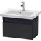 Duravit Waschtischunterbau DURASTYLE 368x580x398mm eiche schwarz