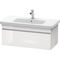 Duravit Waschtischunterbau DURASTYLE 448x930x398mm eiche natur / basalt matt