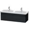 Duravit Waschtischunterbau DURASTYLE 448x1230x398mm eiche schwarz