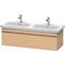Duravit Waschtischunterbau DURASTYLE 448x1230x398mm eiche natur