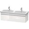 Duravit Waschtischunterbau DURASTYLE 448x1230x398mm eiche natur / basalt matt