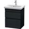 Duravit WT-Unterbau DURASTYLE COMPACT 610x500x368mm eiche schwarz