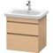 Duravit Waschtischunterbau DURASTYLE 448x580x610mm eiche natur