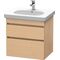Duravit Waschtischunterbau DURASTYLE 453x600x610mm eiche natur