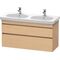 Duravit Waschtischunterbau DURASTYLE 453x1150x610mm eiche natur
