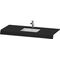 Duravit Konsole DURASTYLE 550x800x100mm eiche schwarz