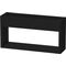 Duravit Wandregal KETHO 135x500x240mm eiche schwarz
