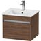 Duravit Waschtischunterbau Ketho Compact 410x500x412mm, 1 Auszug nussbaum dunkel
