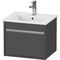 Duravit Waschtischunterbau Ketho Compact 410x500x412mm, 1 Auszug graphit matt