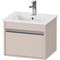 Duravit Waschtischunterbau Ketho Compact 410x500x412mm, 1 Auszug taupe