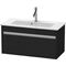 Duravit Waschtischunterbau KETHO COMPACT 410x800x385mm eiche schwarz