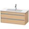 Duravit Waschtischunterbau KETHO 480x1000x475mm eiche natur
