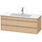 Duravit Waschtischunterbau KETHO 480x1200x475mm eiche natur