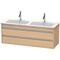 Duravit Waschtischunterbau KETHO 480x1270x475mm eiche natur