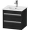 Duravit Waschtischunterbau Ketho Compact 410x500x412mm 2 Schubkäste eiche sw