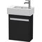 Duravit Waschtischunterbau Ketho 225x450x550mm Ans links eiche schwarz