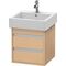 Duravit Waschtischunterbau Ketho 440x450x410mm eiche natur