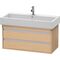 Duravit Waschtischunterbau KETHO 440x950x410mm eiche natur