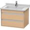 Duravit Waschtischunterbau KETHO 465x650x480mm eiche natur