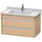 Duravit Waschtischunterbau KETHO 465x800x480mm eiche natur