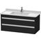 Duravit Waschtischunterbau KETHO 465x1000x480mm eiche schwarz