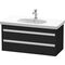 Duravit Waschtischunterbau KETHO 455x1000x480mm eiche schwarz