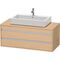 Duravit Waschtischunterbau KETHO 550x1200x496mm eiche natur