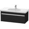 Duravit Waschtischunterbau KETHO 455x1000x410mm eiche schwarz