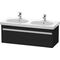 Duravit Waschtischunterbau KETHO 455x1150x410mm eiche schwarz