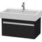 Duravit Waschtischunterbau KETHO 440x750x410mm eiche schwarz