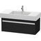 Duravit Waschtischunterbau KETHO 455x1000x410mm eiche schwarz
