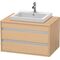 Duravit Waschtischunterbau KETHO 550x800x496mm eiche natur
