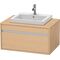 Duravit Waschtischunterbau KETHO 550x800x426mm eiche natur
