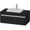 Duravit Waschtischunterbau KETHO 550x1000x426mm eiche schwarz
