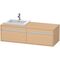 Duravit Waschtischunterbau KETHO 550x1400x426mm WT links eiche natur