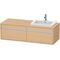 Duravit Waschtischunterbau KETHO 550x1400x426mm WT rechts eiche natur
