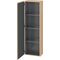 Duravit Halbhochschrank L-CUBE 400x243x1320mm A links eiche natur